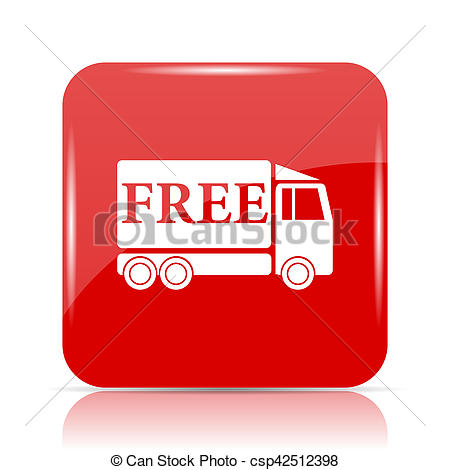 Free Shipping Truck Icon Stock Vector 278675969 - 