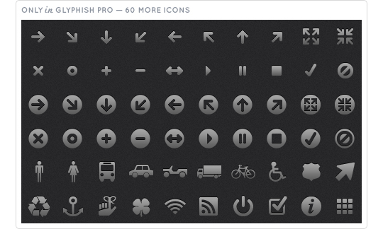 20 Glyph, Symbols and Minimalist Icon Packs - JoomlaVision
