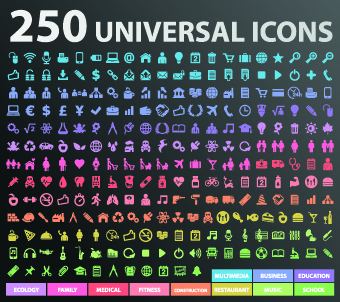 Free Download: 220 Flat Vector Icons - Dreamstale