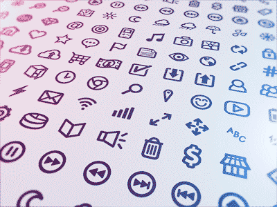 90  Free High Quality Vector Web Icon Sets