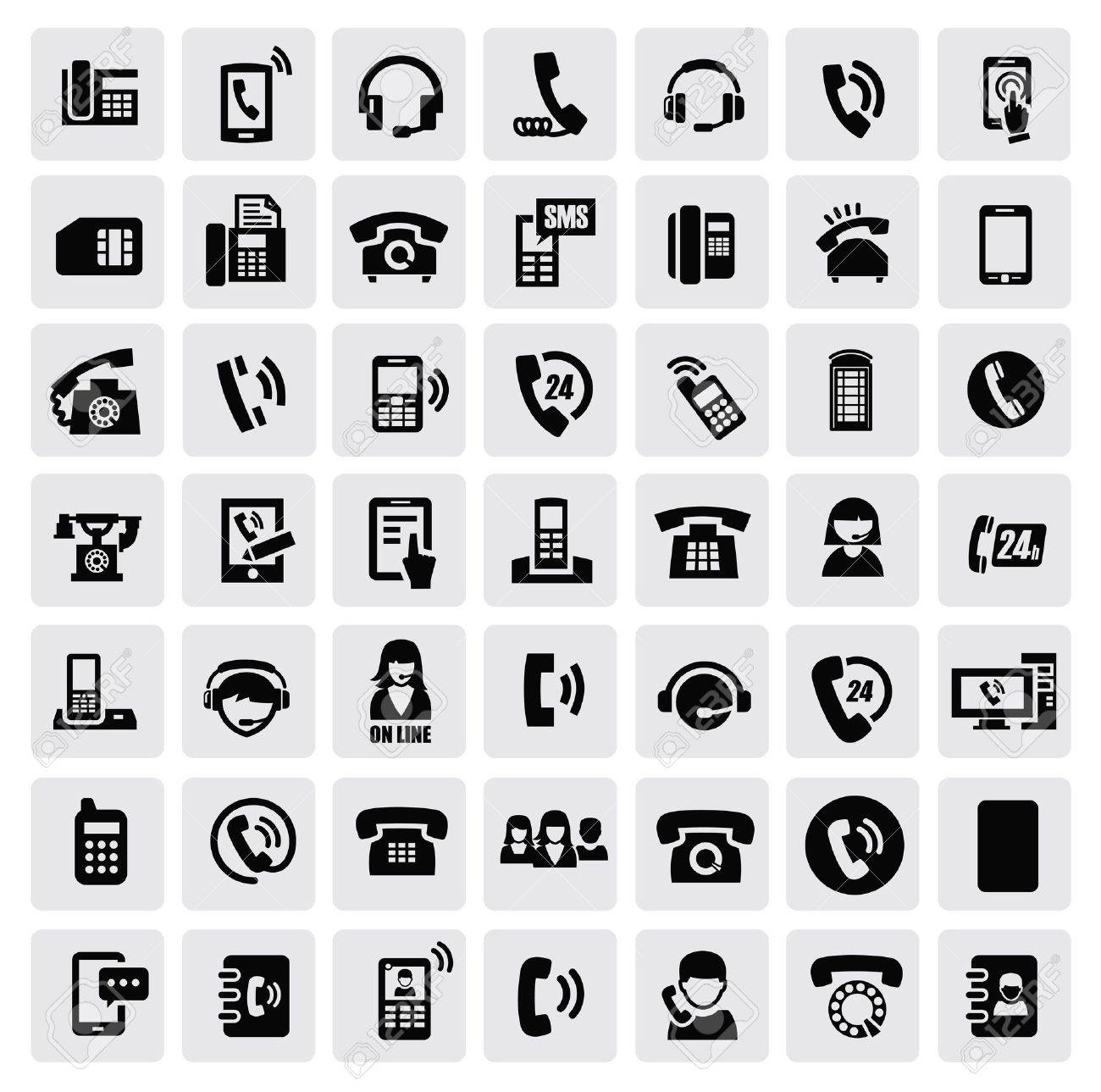 Phone Icon Free Vector Art | 27,000  Free Phone Icons!