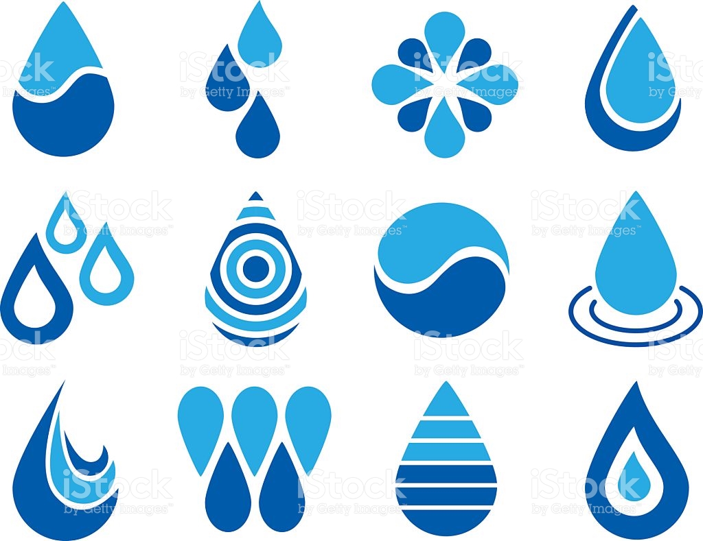Water drop flat icon Stock image and royalty-free vector files on 