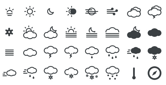70  Weather Icons - Free Icons Download | Free  Premium Templates