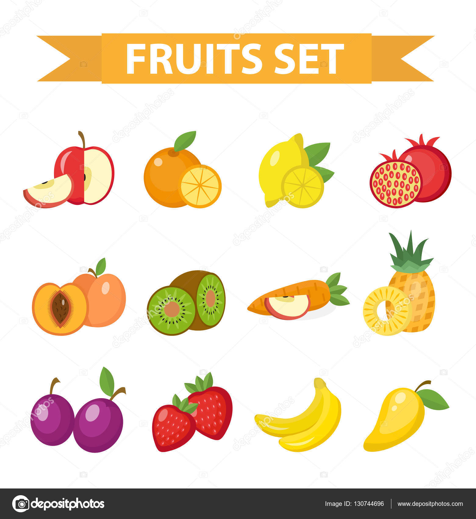 15 Free Fruit Icons (Ai   PNG   SVG) | Design Crawl