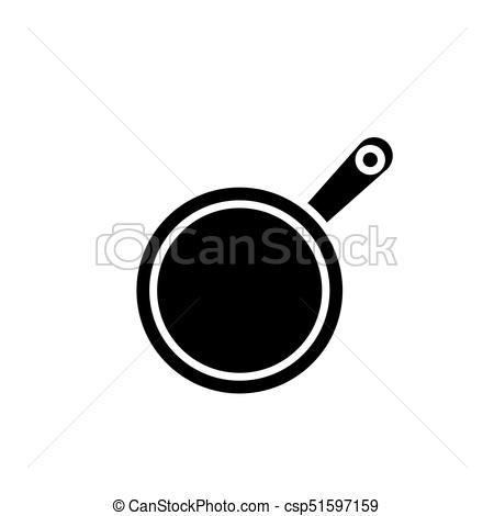 Frying Pan Icon Royalty Free Cliparts, Vectors, And Stock 