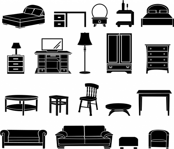 Furniture Icon Free Vector Art - (30822 Free Downloads)