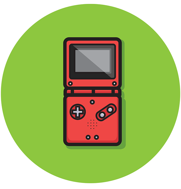 Gameboy Icon | Swarm App Sticker Iconset | Sonya