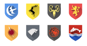 Game of Thrones Folders in PNG and ICO by vikkipoe24 