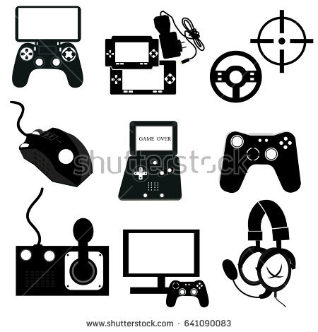 Isolated gaming icon videogame element can Vector Image