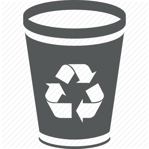 Bin, can, delete, dump, garbage, recycle, recycle bin, remove 