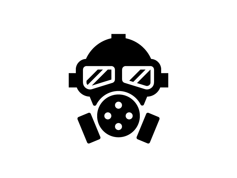 Gas Mask Icon - free download, PNG and vector