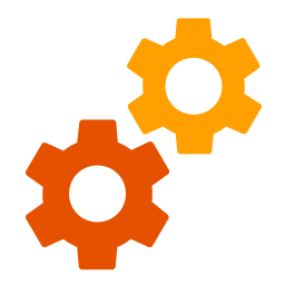 Free Gears Vector Icon with No Attribution Required