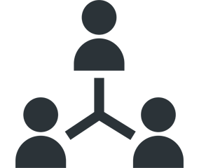 People silhouette family icon. Person vector woman, old man. Kid 