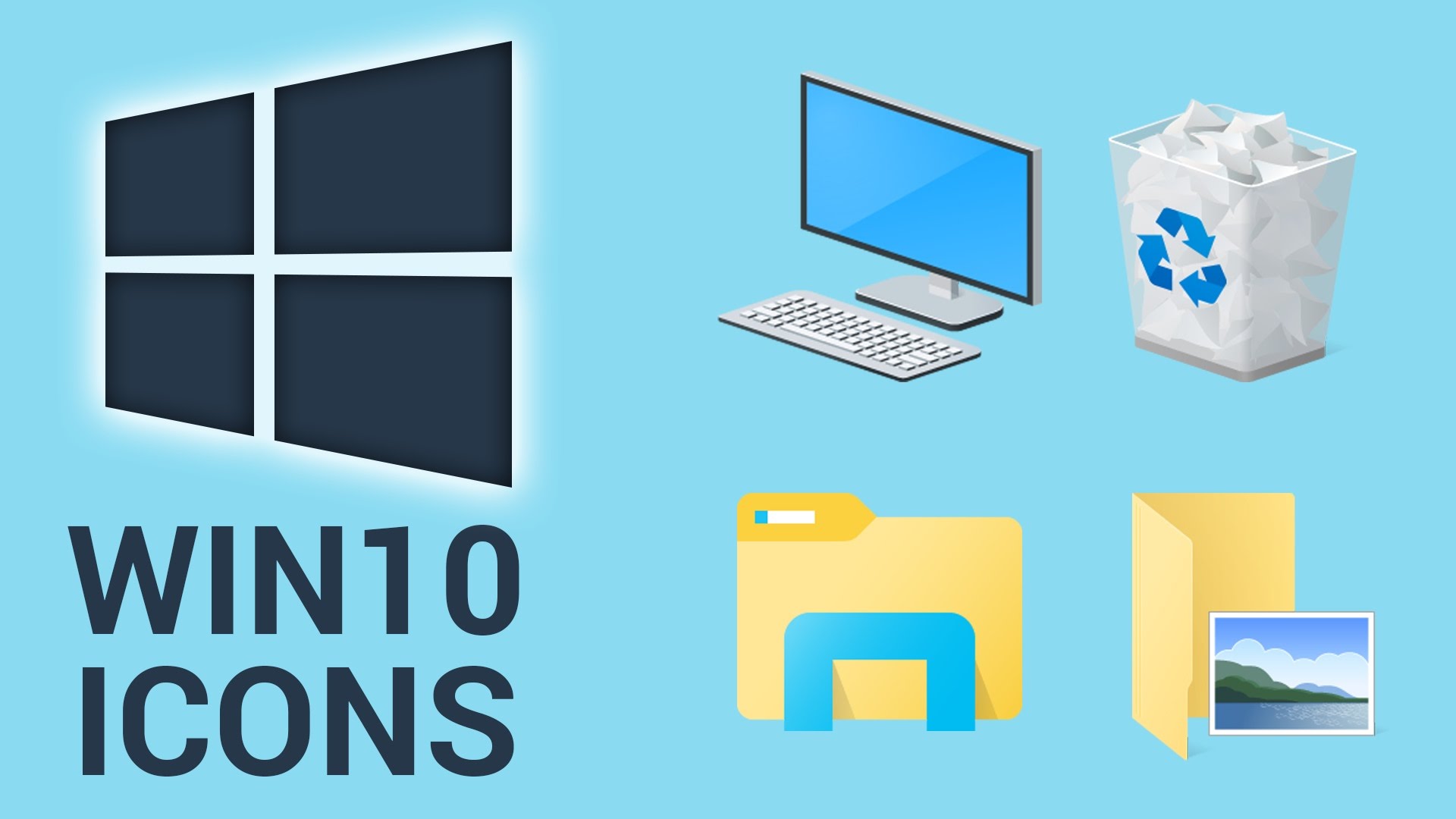 How to fix Windows 10 Icons changed appearance  SkipBytes