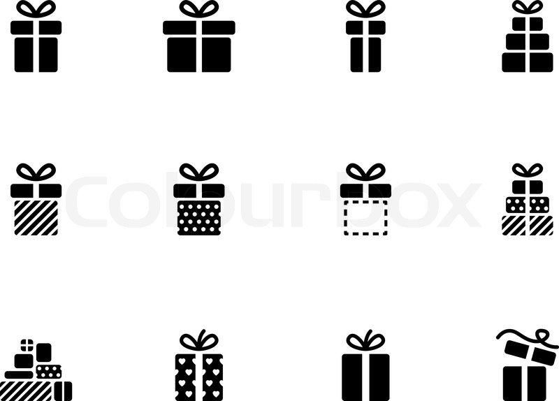 Gift icon vector | Download free