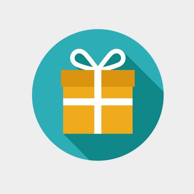 Gift Icon - free download, PNG and vector