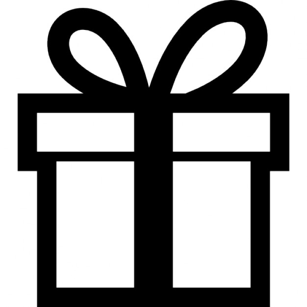 Surprise Gift Icon, Black White Vector  Photo | Bigstock