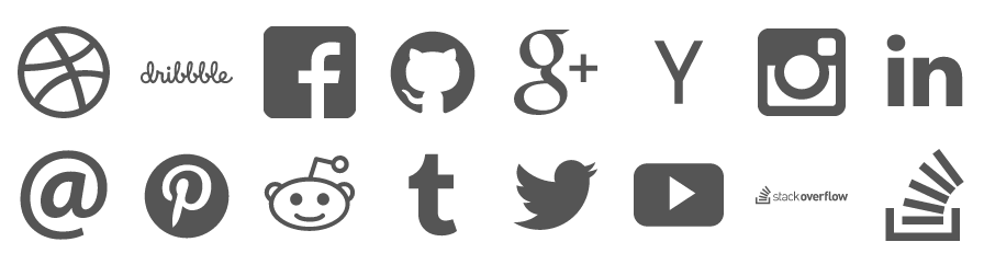 GitHub - tombryan/social-icon-font: A social icon webfont.