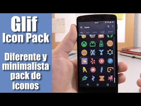 Glif - Icon Pack - APK Review - YouTube