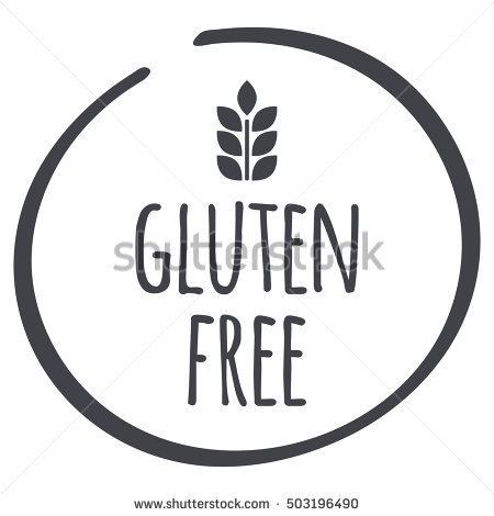 Gluten Free Food Allergy Product Dietary Stock Vector 371889934 