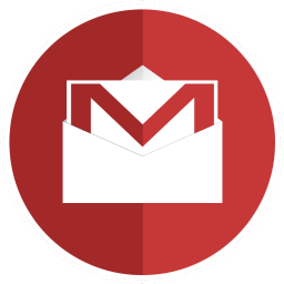 Circle, email, gmail, logo, mail, material icon | Icon search engine