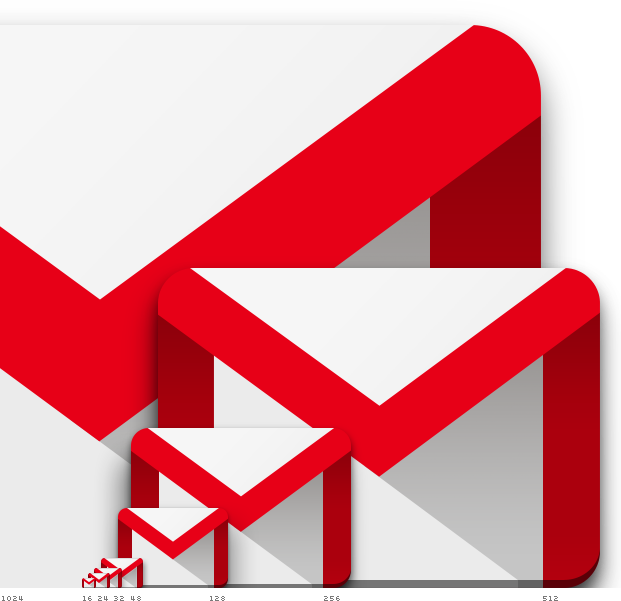 gmail flat icon mac
