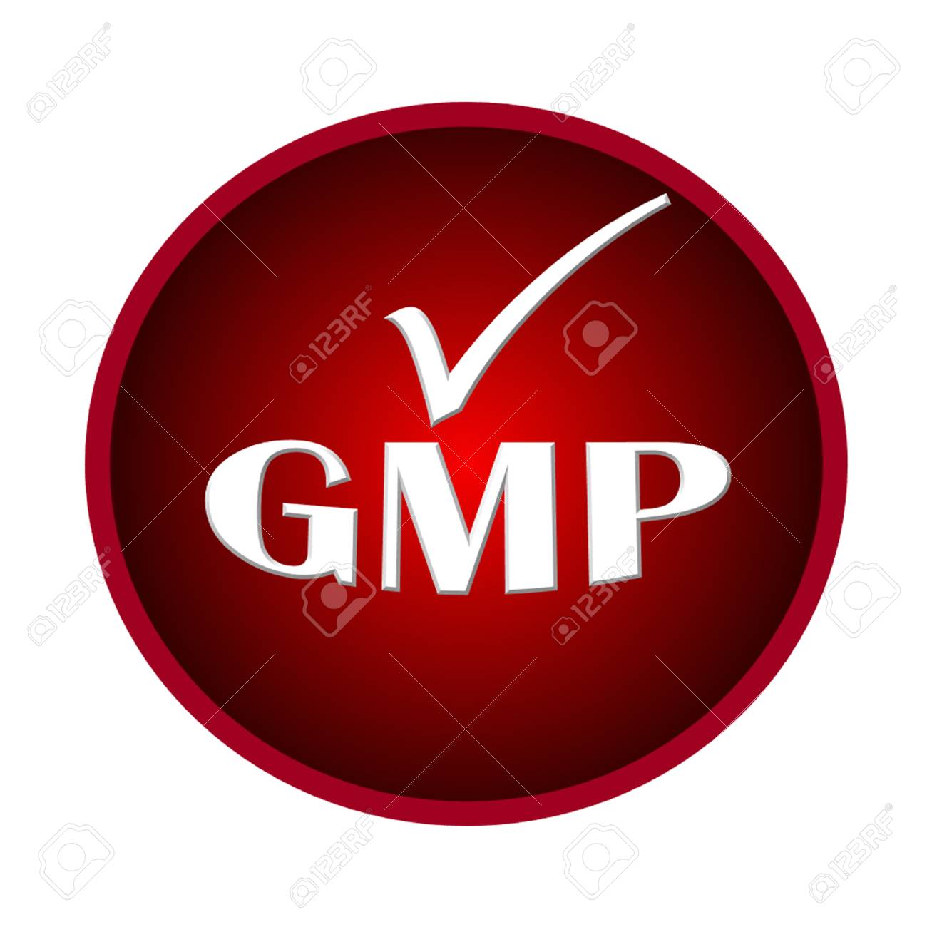 Grunge Gmp Good Manufacturing Practice Stamp Stock Vector 