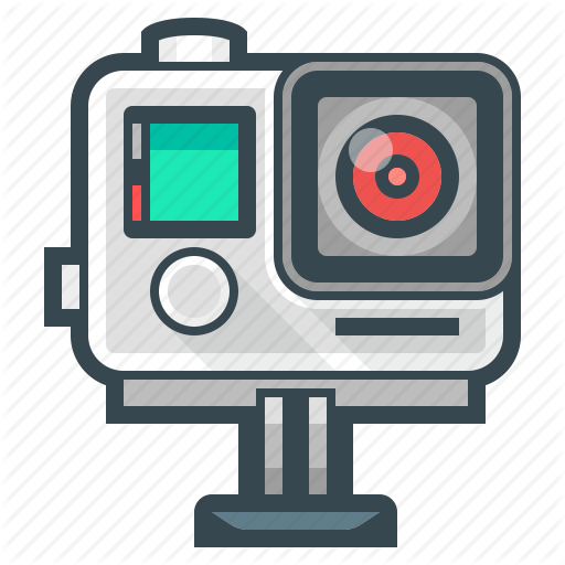 Video camera GoPro vector, icon ~ Illustrations ~ Creative Market
