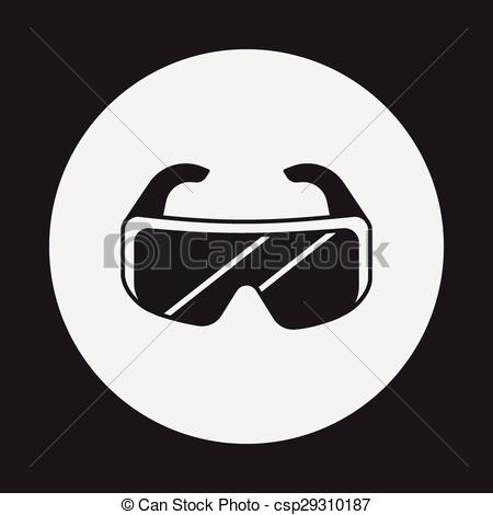 Science Safety Goggle icon. | NSF ARG 1 User Interface 