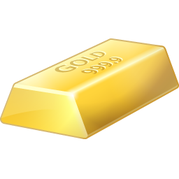 Gold Bar Icon Png 165389 Free Icons Library