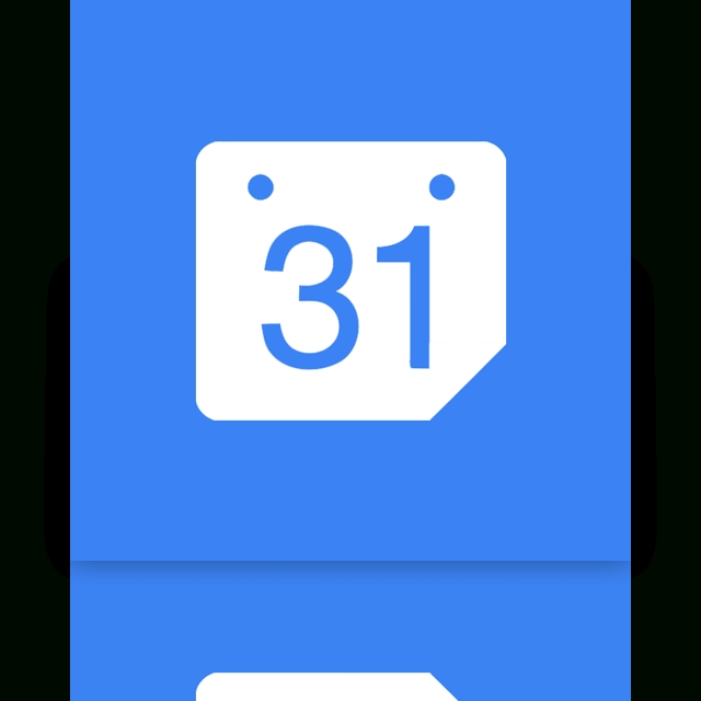 Google Calendar Icon Vector #47329 Free Icons Library