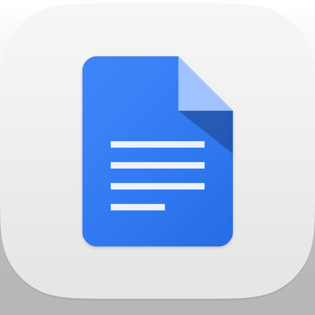 Google Docs App Icon 321558 Free Icons Library