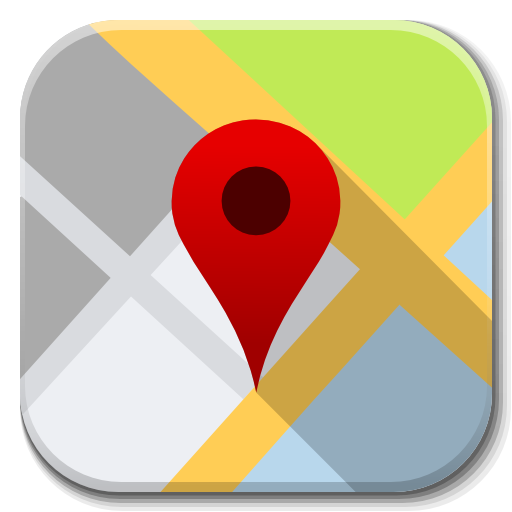 Google maps - Free social media icons
