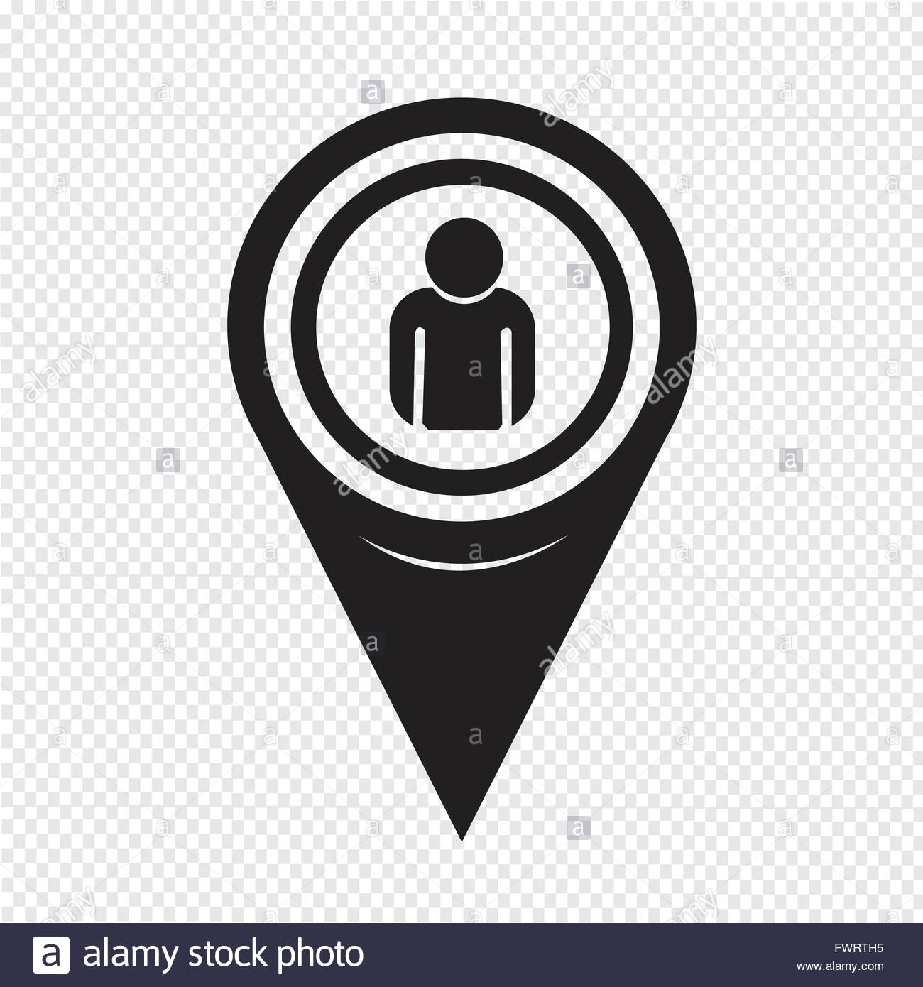 Location, map, marker, people, user icon | Icon search engine