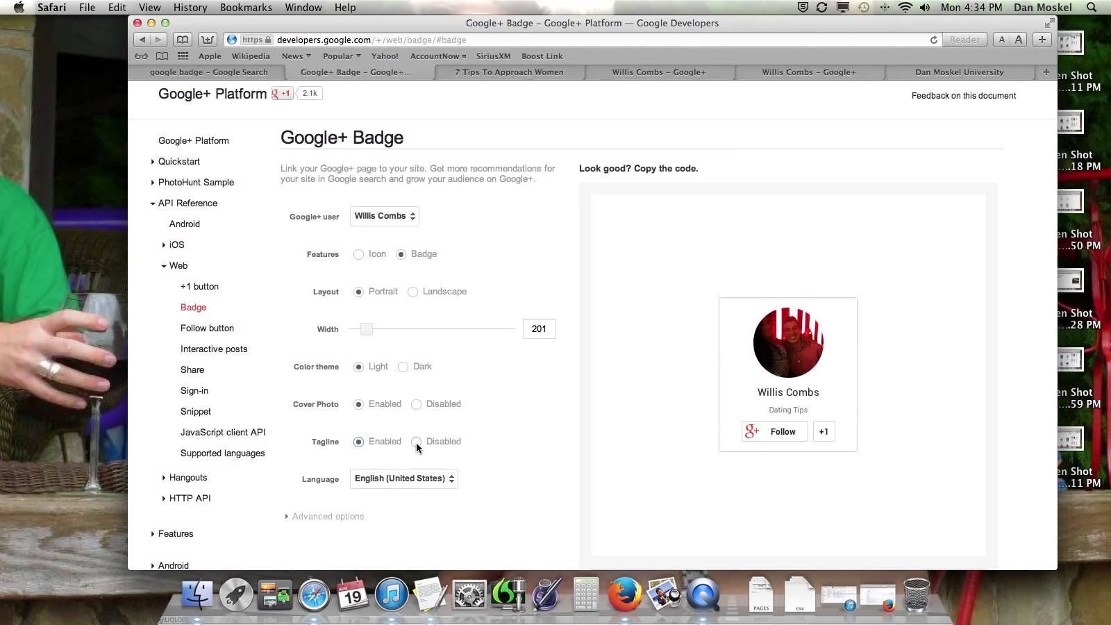 Google   Plus social media Website or web page on a laptop screen 