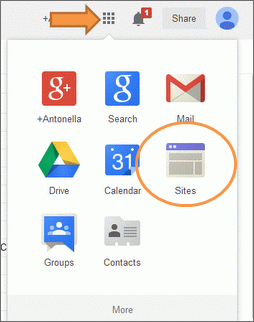 Google Sites Icon  free icons