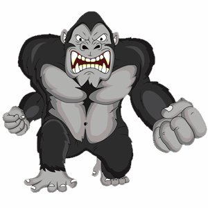 Angry, face, gorilla, monkey, rage icon | Icon search engine