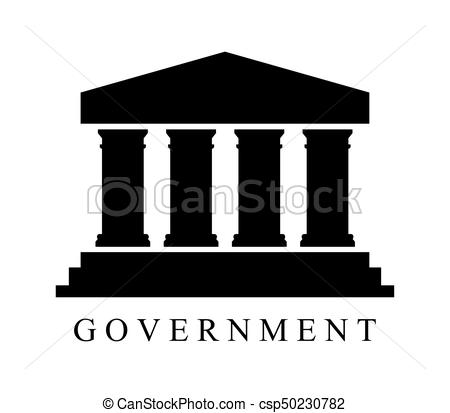 Government icon vector - Search Clip Art, Illustration, Drawings 