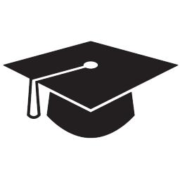 Graduation, Cap, Hat, Study, Degree Icon Free - User Interface 