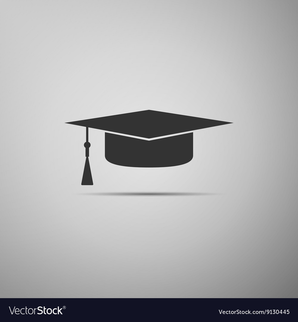 Graduation cap outline Icons | Free Download