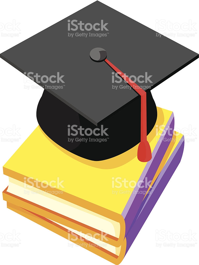 Graduation Cap Diploma And Hat Icon Vector Art | Getty Images