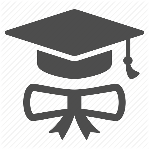 Graduation cap icon - Transparent PNG  SVG vector
