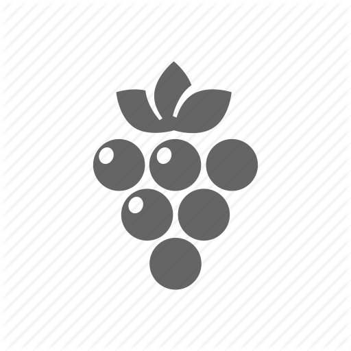 Grapes Icon | Desktop Buffet Iconset | Aha-Soft