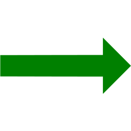 Green arrow icon by Ornorm 