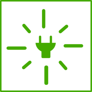 Power On Green Icon stock illustration. Illustration of 