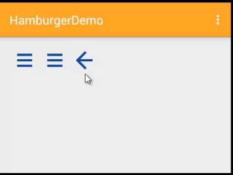 Hamburger Icon Android #424162 - Free Icons Library