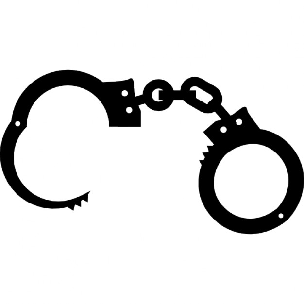 Handcuffs icon | Game-icons.net