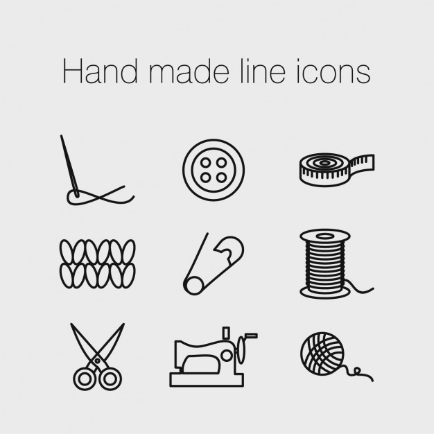 Handmade Icons - 350 free vector icons