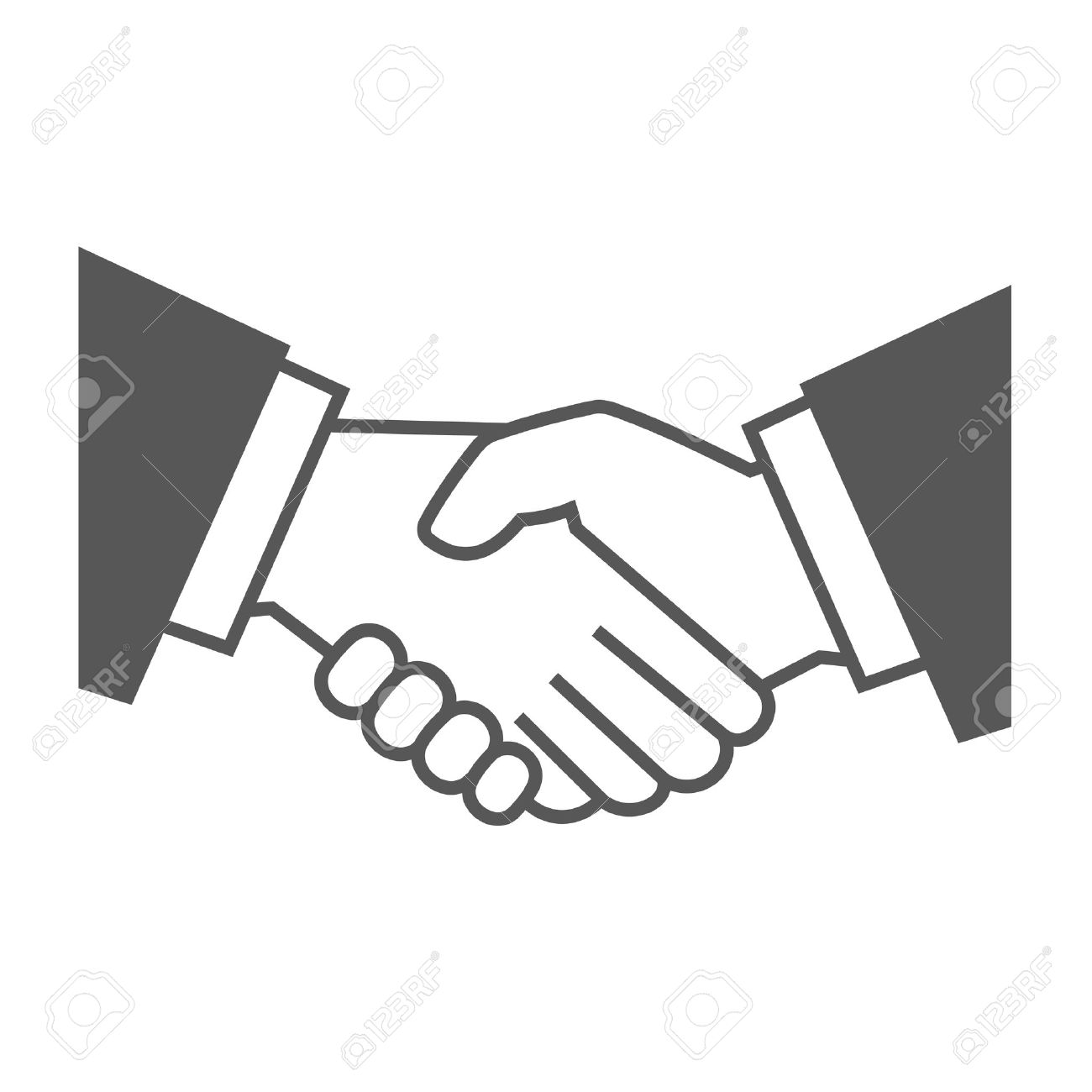 Icon Handshake Vector. - Download From Over 48 Million High 