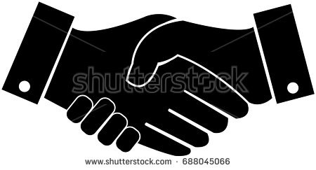 Handshake Vector Icon Stock Vector 274579994 - 